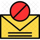 Blocked Mail Blocked Denied Icon
