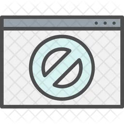 Blocked Page  Icon