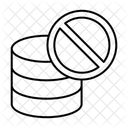 Blocked Resource Block Sign Icon