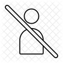 Blocked Session Block Sign Icon