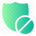 Blocked Shield  Icon