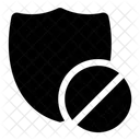 Blocked Shield  Icon