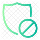 Blocked Shield  Icon