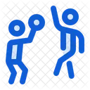 Blocked Shot Basketball Throw Icon