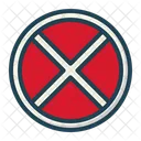 Blocked Construction Protection Icon