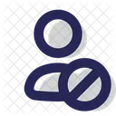 Blocked User Block Icon