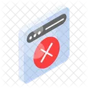Blocked Website Webpage Icon