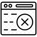 Blocked Website  Icon