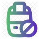 Blockiertes EDC  Symbol