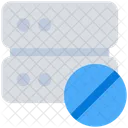 Blockierter Server  Symbol