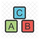 Blocks Alphabet Icon