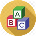 Blocks Alphabets English Icon