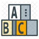 Learning Blocks Alphabet Icon