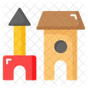 Blocks Castle Plaything Icon