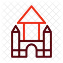Blocks House Game Play Icon