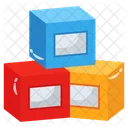 Blocks Educational Stacking Icon