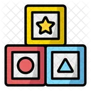 Blocks Toy Game Icon