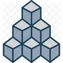 Blocks Toy Building Icon