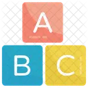 Abc Alphabet Blocks Icon