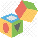 Blocks Toys Colorful Icon