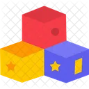 Blocks Learn Education Icon