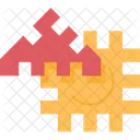 Blocks Building Creativity Icon