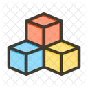 Blocks Toy Game Icon