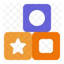 Toy Game Block Icon