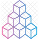 Blocks Toy Building Icon