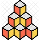 Blocks Toy Building Icon