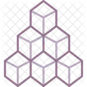 Blocks Toy Building Icon