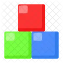 Playing Childern Toy Block Icon