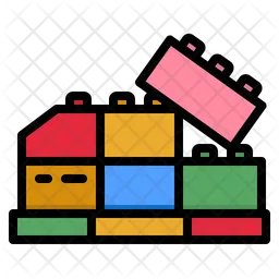 Blocks Toy  Icon