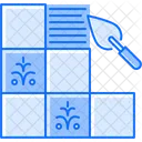 Azulejo Parede Massa Ícone