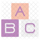 Bloco abc  Ícone