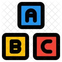 Bloco abc  Ícone