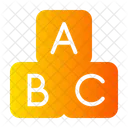 Bloco abc  Ícone