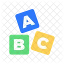 Bloco abc  Ícone