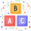 Bloco abc  Ícone