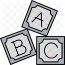 Bloco abc  Ícone