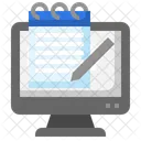 Bloco De Notas Computador Desktop Ícone