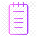 Bloco De Anotacoes Icon