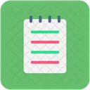 Caderno Bloco De Notas Escrita Ícone