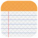 Bloco De Notas Lista Notas Ícone