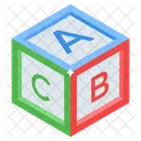 Bloco De Aprendizagem Ingles Estudo Ícone