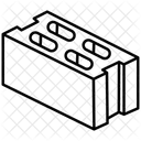 Bloco de concreto  Ícone