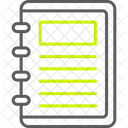 Bloco De Notas Fazer Anotacoes Notas Ícone