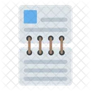 Bloco De Notas Memorando Notas Ícone