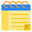 Bloco de anotações  Ícone