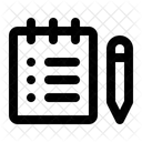 Lista De Tarefas Bloco De Notas Lista De Tarefas Icon